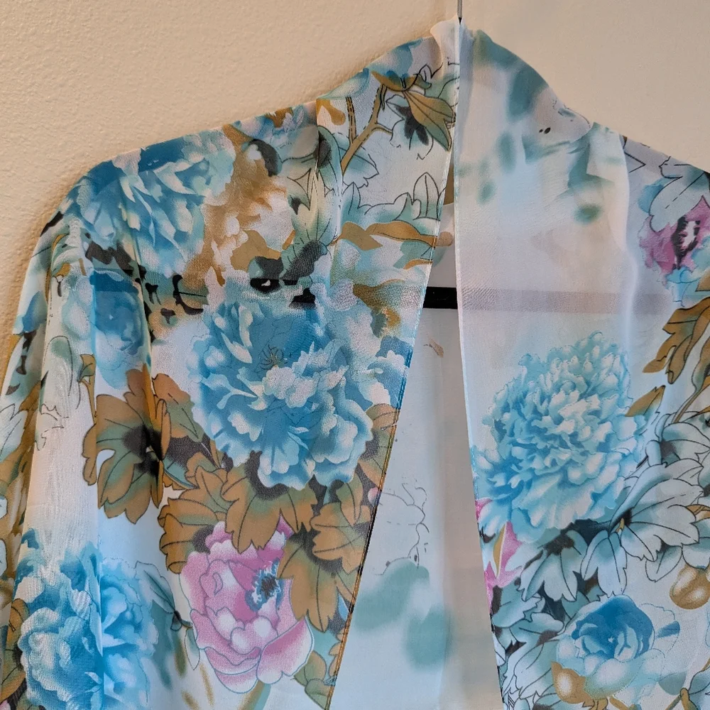 Exquisite Floral Scarf Wrap